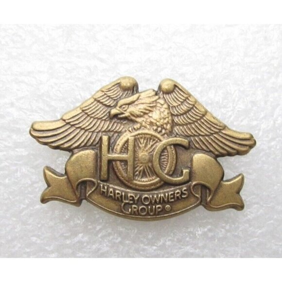 Vtg 1993 Harley Davidson Onwers Group Lapel Pin (C305) - Picture 1 of 3